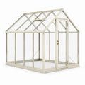 Invernadero de Aluminio y Vidrio Templado Transparente 300x200x220 cm
